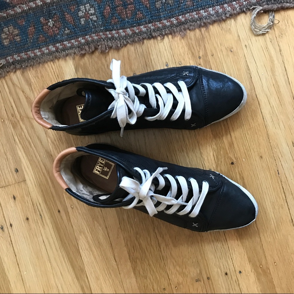 Frye leather sneakers
